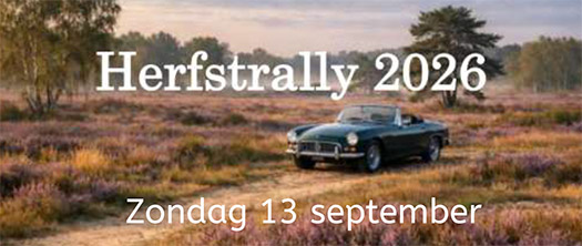 Herfst Rally van de MG Car Club Antwerp