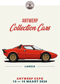 Antwerp Collection Cars 2026 met als thema Lancia